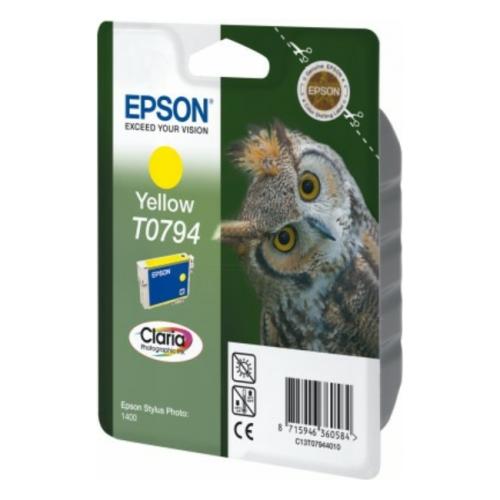 Epson spausdinimo kasetė geltona (C13T07944010 / T0794)