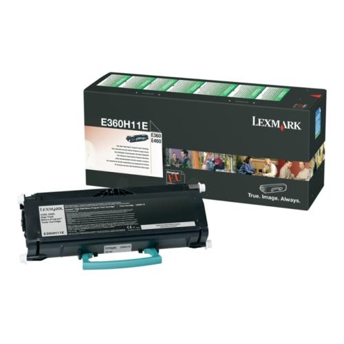 Lexmark tonerio kasetė juoda (E360H11E / 0E360H11E) (Grąžinimas)