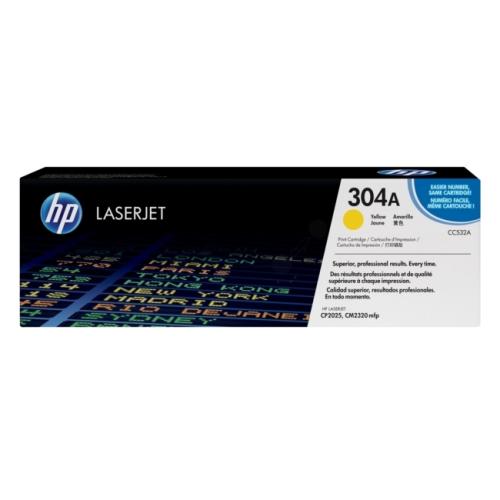 HP tonerio kasetė geltona (CC532A / 304A)