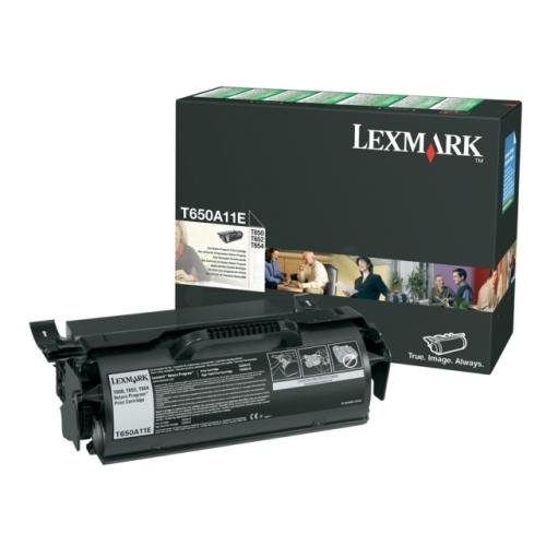 Lexmark tonerio kasetė juoda (T650A11E / 0T650A11E) (Grąžinimas)