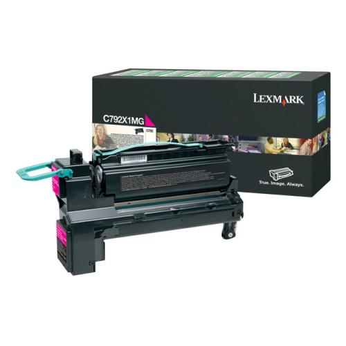 Lexmark tonerio kasetė magenta (C792X1MG / 0C792X1MG) (Grąžinimas, high capacity)