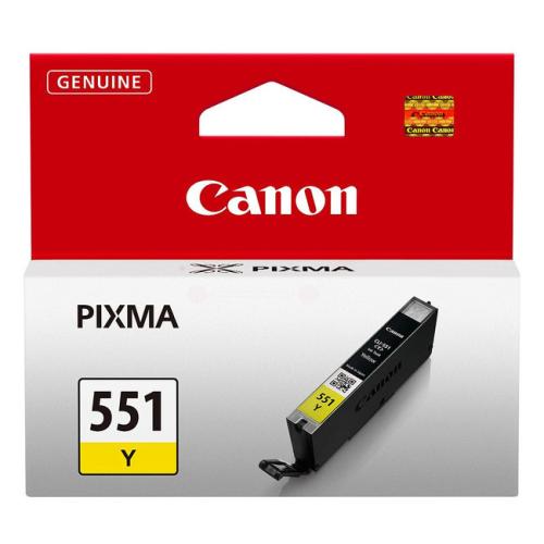 Canon spausdinimo kasetė geltona (6511B001 / CLI551Y)