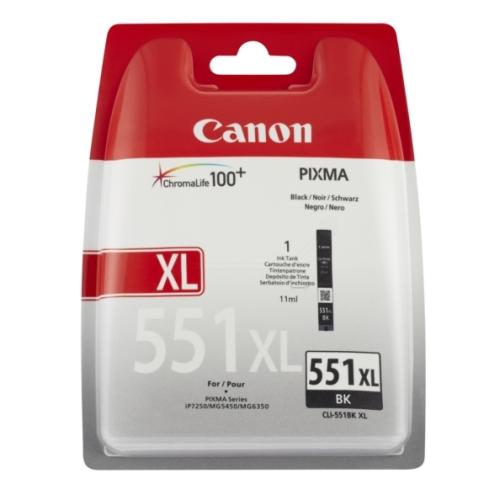 Canon spausdinimo kasetė juoda (6443B004 / CLI551BKXL) (high capacity)