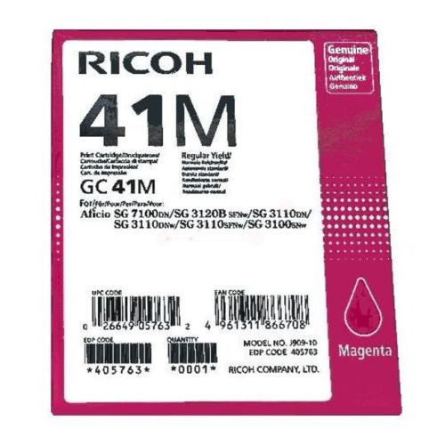 Ricoh spausdinimo kasetė magenta (405763 / GC41M)