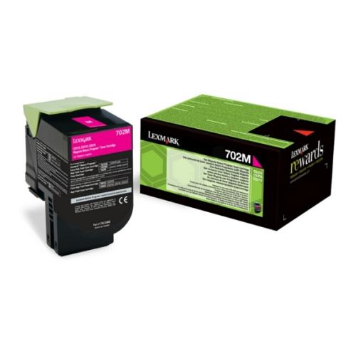 Lexmark tonerio kasetė magenta (70C20M0 / 702M) (Grąžinimas)