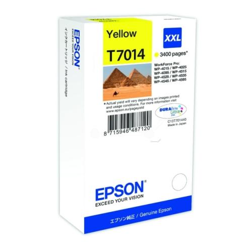 Epson spausdinimo kasetė geltona (C13T70144010 / T7014)