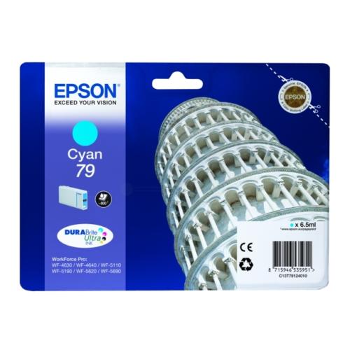 Epson spausdinimo kasetė žydra (C13T79124010 / 79)