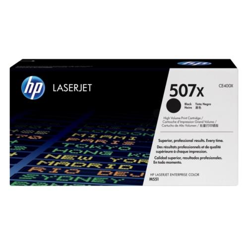 HP tonerio kasetė juoda (CE400X / 507X) (high capacity)