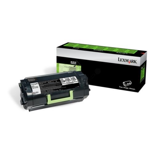 Lexmark tonerio kasetė juoda (52D2000 / 522) (Grąžinimas)