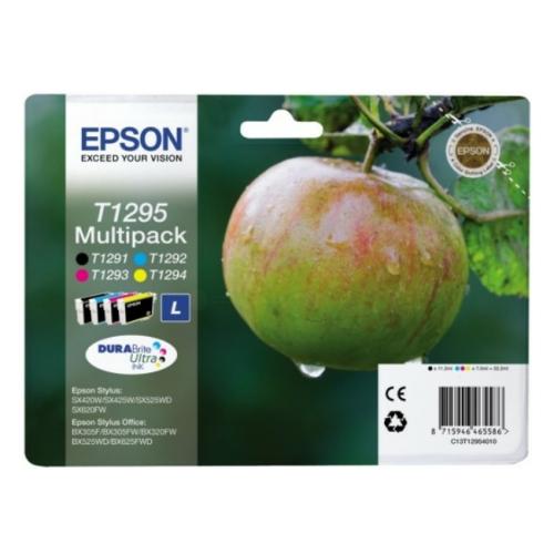 Epson spausdinimo kasetė juoda / žydra / magenta / geltona (C13T12954012 / T1295) (multipack)