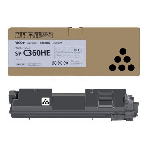 Ricoh tonerio kasetė juoda (408184 / SPC360HE) (high capacity)