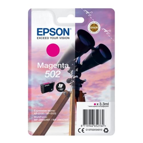 Epson spausdinimo kasetė magenta (C13T02V34010 / 502)