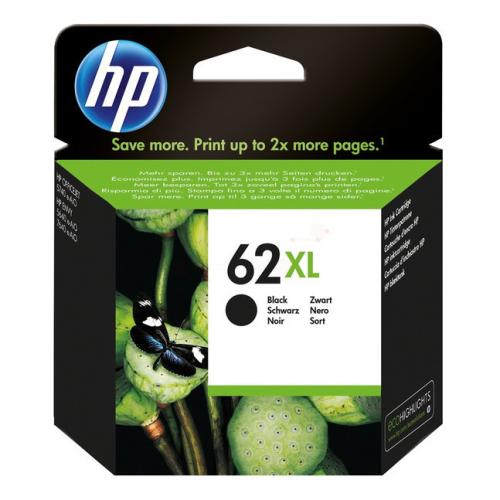 HP spausdinimo kasetė juoda (C2P05AE / 62XL) (high capacity)