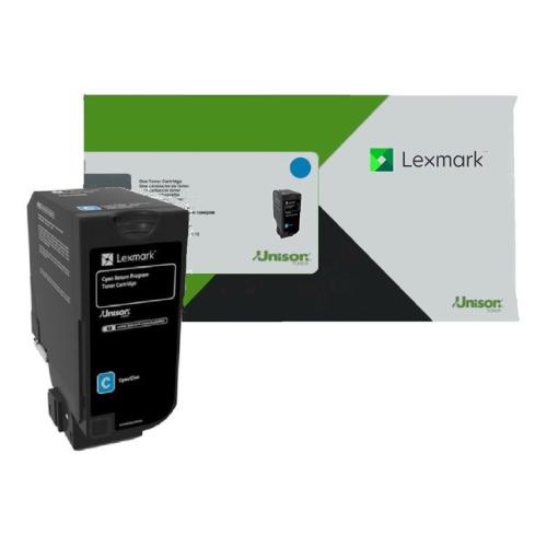 Lexmark tonerio kasetė žydra (74C2SC0 / 0074C2SC0) (Grąžinimas)