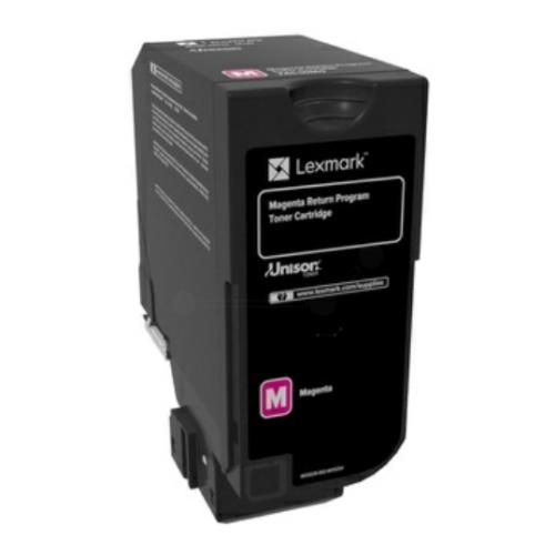 Lexmark tonerio kasetė magenta (74C2HME / 074C2HME) (Grąžinimas)