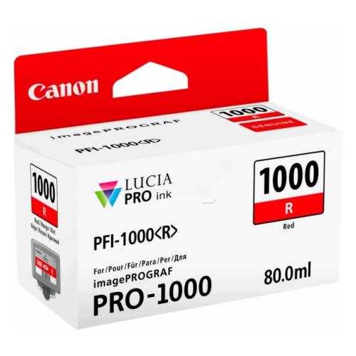 Canon spausdinimo kasetė raudona (0554C001 / PFI1000R)