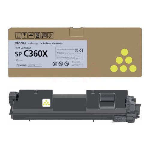 Ricoh tonerio kasetė geltona (408253 / SPC360X) (high capacity)