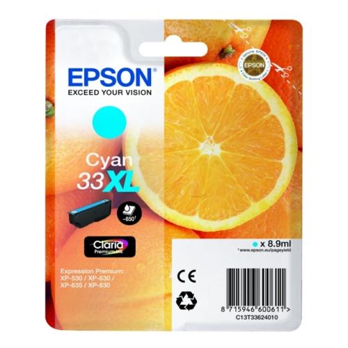 Epson spausdinimo kasetė žydra (C13T33624012 / 33XL) (high capacity)