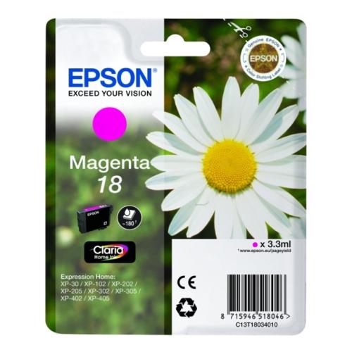 Epson spausdinimo kasetė magenta (C13T18034012 / 18)