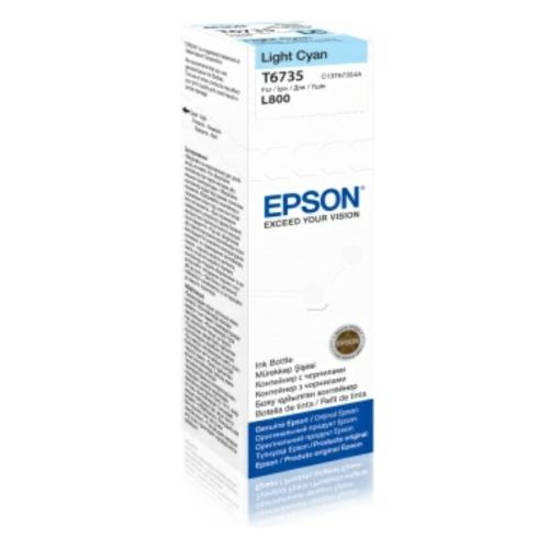 Epson spausdinimo kasetė žydra nuotrauka (C13T67354A / T6735)