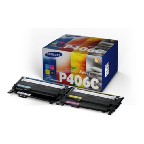 HP tonerio kasetė juoda / žydra / magenta / geltona (CLTP406CELS / SU375A / C406) (value kit)