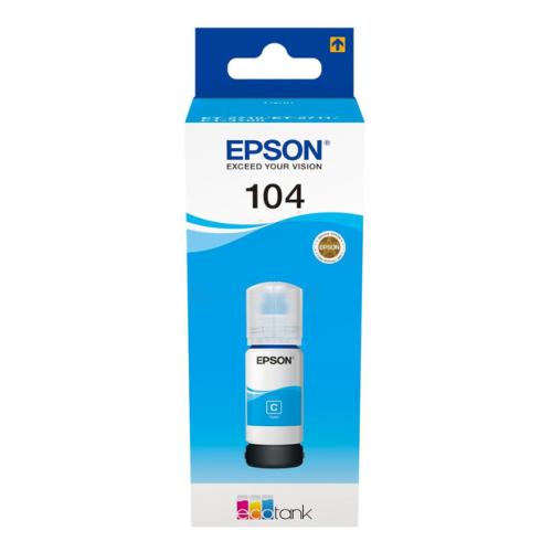 Epson spausdinimo kasetė žydra (C13T00P240 / 104)