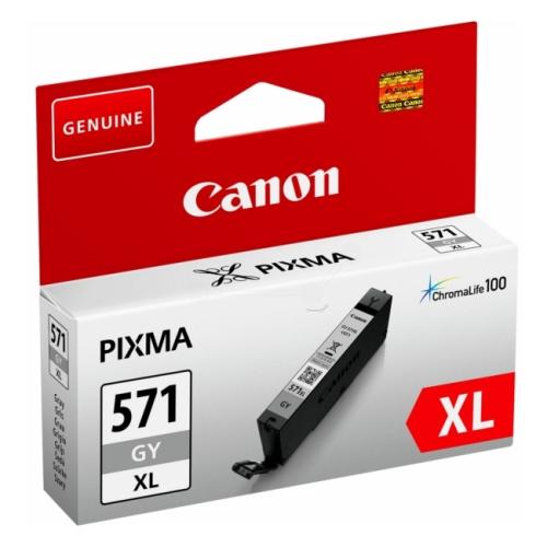 Canon spausdinimo kasetė pilka (0335C001 / CLI571GYXL) (high capacity)