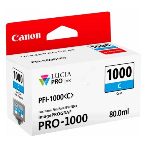 Canon spausdinimo kasetė žydra (0547C001 / PFI1000C)