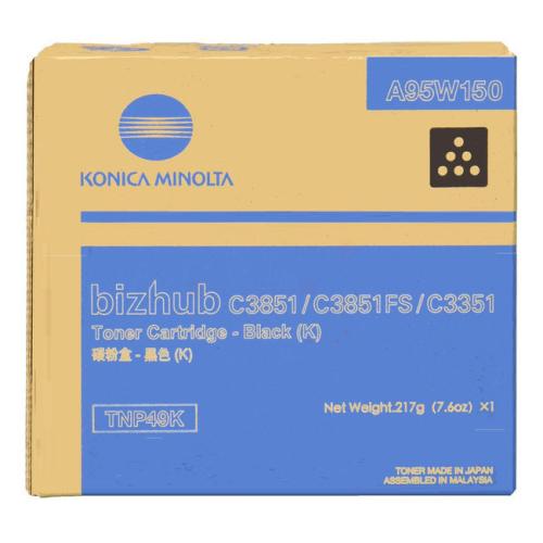 Konica Minolta tonerio kasetė juoda (A95W150 / TNP49K)