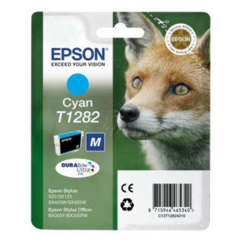 Epson spausdinimo kasetė žydra (C13T12824012 / T1282)