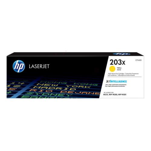 HP tonerio kasetė geltona (CF542X / 203X)