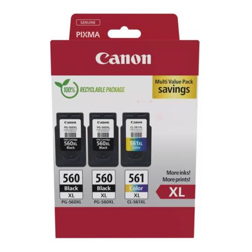 Canon spausdinimo kasetė juoda / spalva (3712C009 / PG560XL+CL561XL) (multipack)