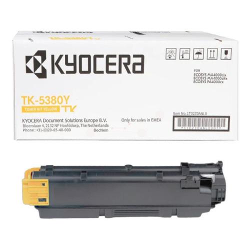 Kyocera tonerio kasetė geltona (1T02Z0ANL0 / TK5380Y)