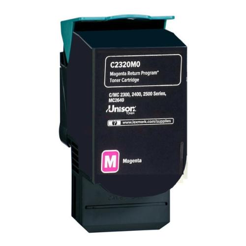 Lexmark tonerio kasetė magenta (C232HM0 / 0C232HM0) (Grąžinimas)