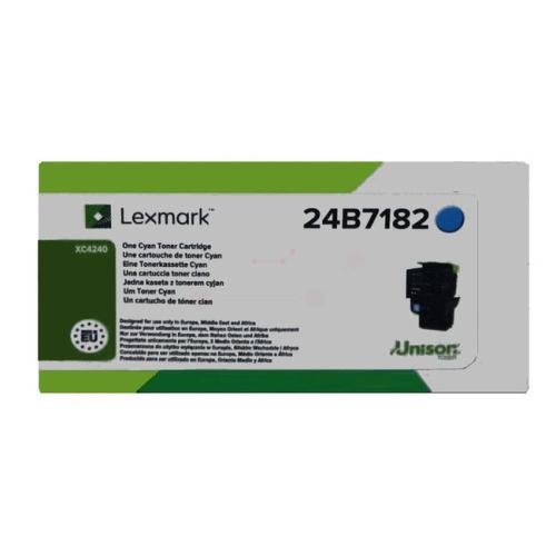 Lexmark tonerio kasetė žydra (24B7182 / 024B7182)