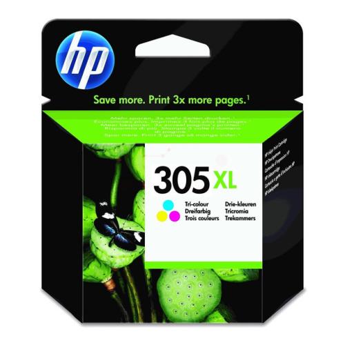 HP spausdinimo kasetė spalva (3YM63AE / 305XL) (high capacity)