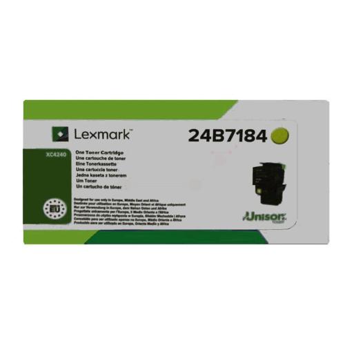 Lexmark tonerio kasetė geltona (24B7184 / 024B7184)