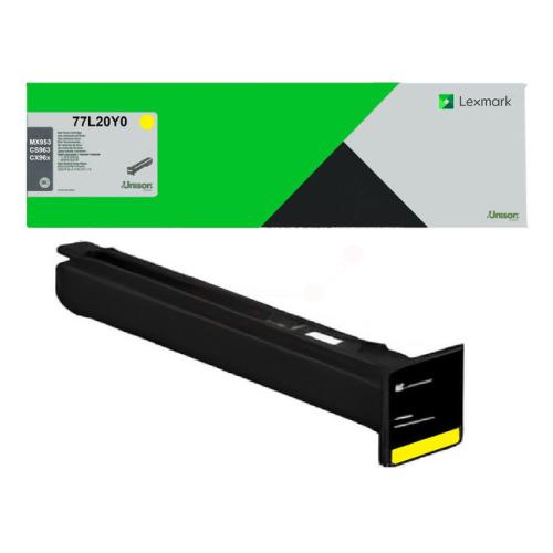 Lexmark tonerio kasetė geltona (77L20Y0 / 077L20Y0) (Grąžinimas)