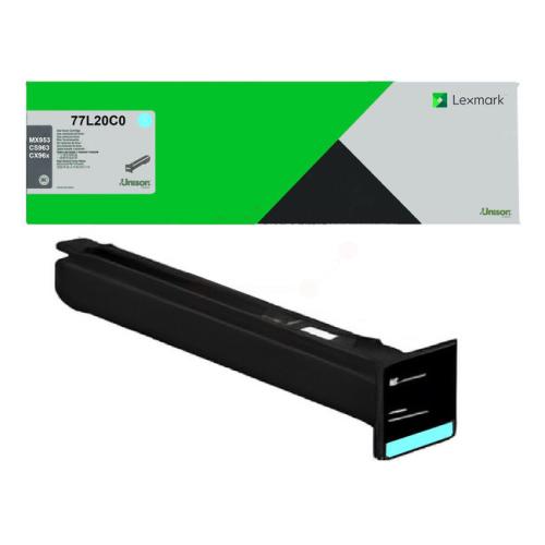 Lexmark tonerio kasetė žydra (77L20C0 / 077L20C0) (Grąžinimas)