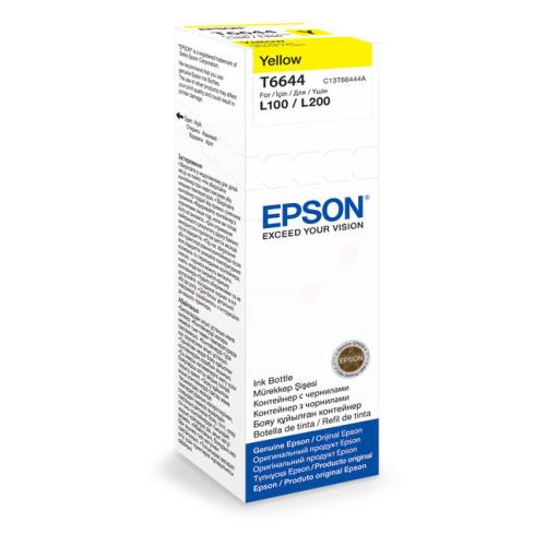 Epson spausdinimo kasetė geltona (C13T66444A / T6644)