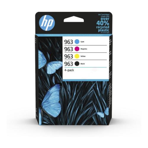 HP spausdinimo kasetė juoda / žydra / magenta / geltona (6ZC70AE / 963) (multipack)