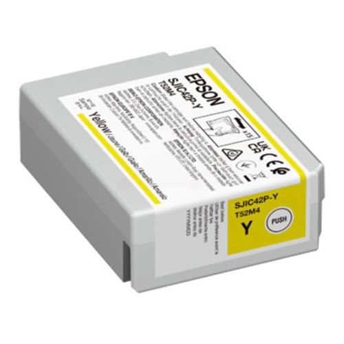 Epson spausdinimo kasetė geltona (C13T52M440 / SJIC42PY)