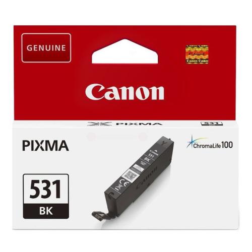 Canon spausdinimo kasetė juoda nuotrauka (6118C001 / CLI531BK)