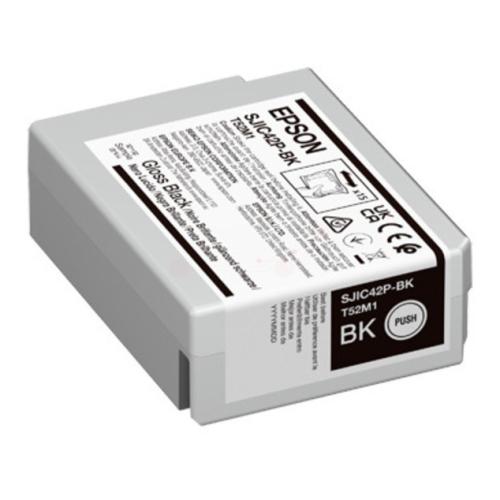 Epson spausdinimo kasetė juoda (C13T52M140 / SJIC42PBK)