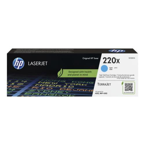 HP tonerio kasetė žydra (W2201X / 220X) (high capacity)