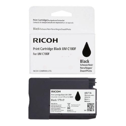 Ricoh spausdinimo kasetė juoda (408517)