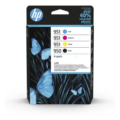 HP spausdinimo kasetė juoda / žydra / magenta / geltona (6ZC65AE / 950951) (multipack)