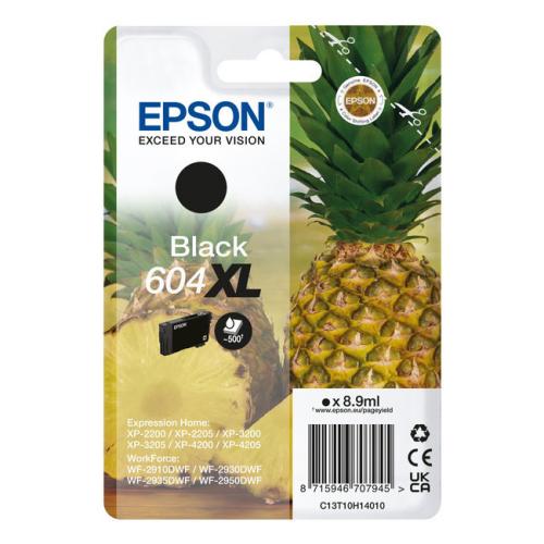 Epson spausdinimo kasetė juoda (C13T10H14010 / 604XL) (high capacity)