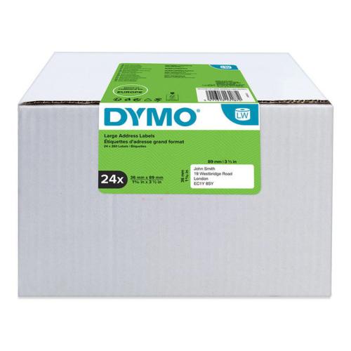 Dymo etiketės balta (13187 / S0722390)