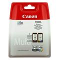 Canon spausdinimo kasetė juoda / spalva (8287B005 / PG545+CL546) (Dviguba pakuotė, multipack)